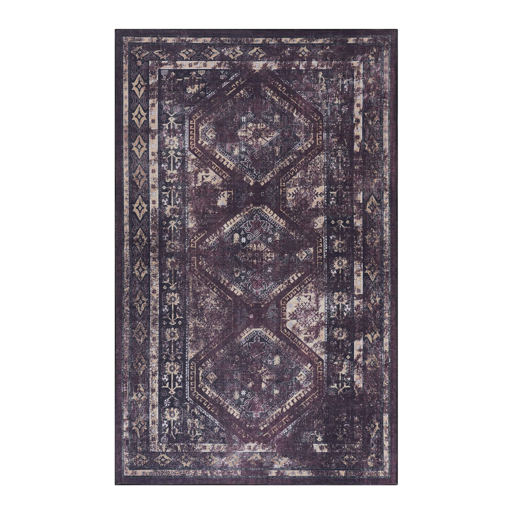 Overhead view of the washable rug pattern