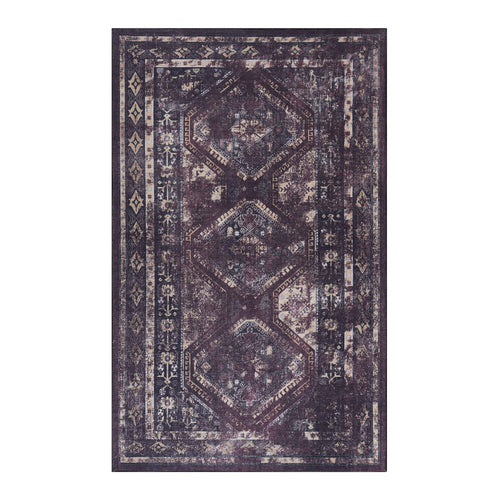 Overhead view of the washable rug pattern